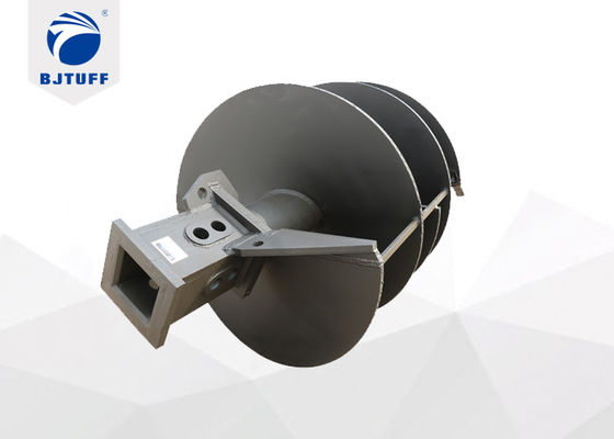 BJTUFF Spiral Straight Soil Drilling Auger 15Mpa To 60Mpa Conical Rock Auger